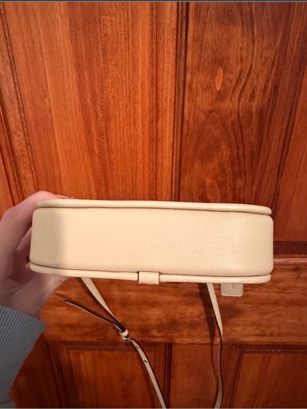 Coach Cream and Light Pink Signature Crossbody with Gold Hardware - Picture 9 of 9